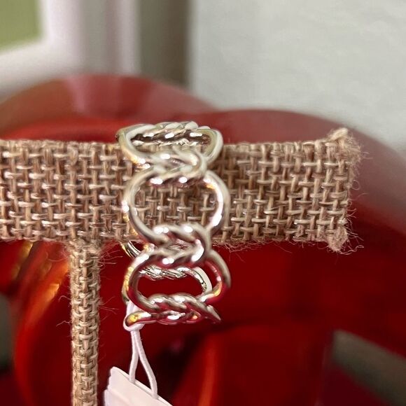 NWT Kendra Scott Fallon Silver Band Ring Size 11 #KSRG - Picture 3 of 5